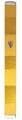 Shiny and Matt Gold Aluminum Mezuzah 12 Cm