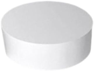 White Cylinder Pedestal Stand for Bridal Shop Display