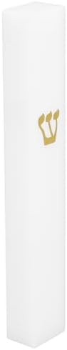 Cabilock White Decorative Resin Doorpost Craft Metal Mezuzah