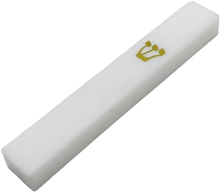 Acrylic Mezuzah Cover for Home Decoration White