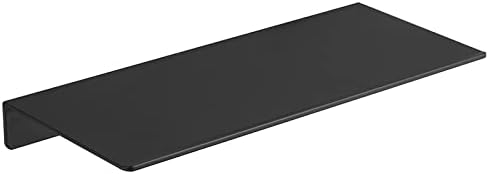 JOOM Metal Floating Shelf 12 Black for Wall Storage