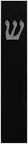 AS Mezuzot Quartz Mezuzah Case with Engraved Shin Design