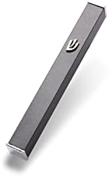 JL Kipphas Black Matt Aluminium Mezuzah Case Cover