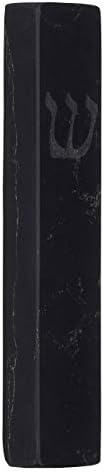 AS Mezuzot Quartz Mezuzah Case with Engraved Shin Design
