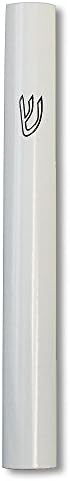 My Daily Styles Aluminum Mezuzah Case with Printed Shin