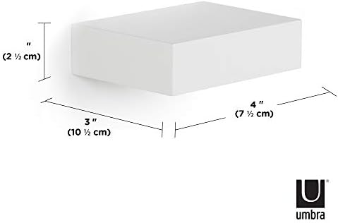 Umbra Showcase Floating Shelves Set of 3 White