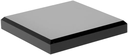 Plymor Black Acrylic Square Display Stand