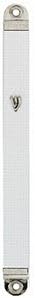 Art Judaica Mezuzah Cover - 12cm Aluminum Design