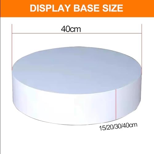 Round Cylinder Display Pedestal Stand for Decor