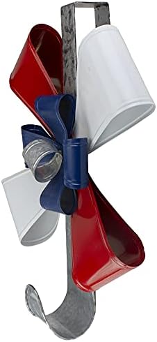 GCI Red and Blue Patriotic Christmas Wreath Hanger 1