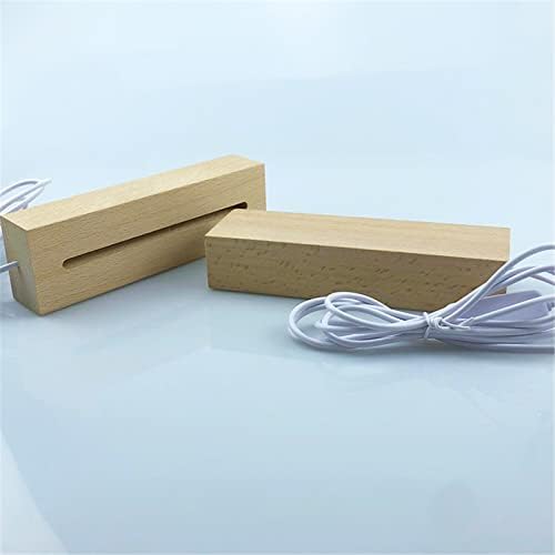 LED Light Display Base Stand with USB Power 2PC