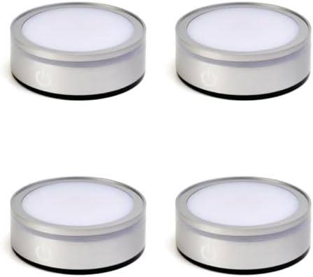 Museum-Grade Crystal Lighting Base Set of 4