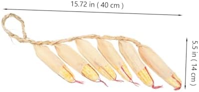 MAGICLULU 2Pcs Lifelike Artificial Corn Hanging Decor