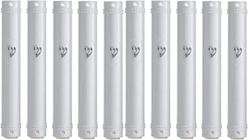 SUPER STAM Mezuzah Case Holder for 15cm Scroll Waterproof Silver
