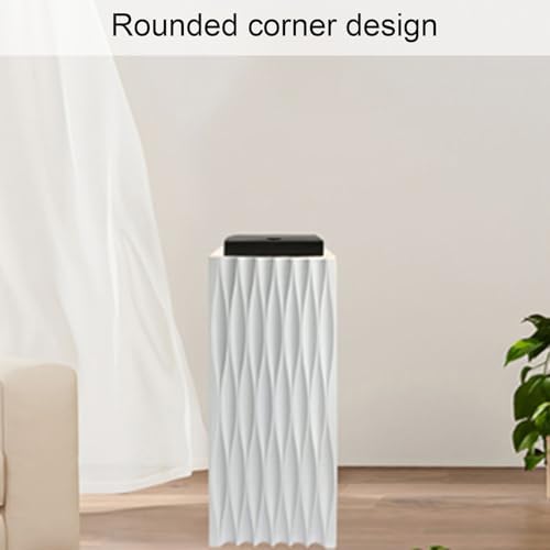Square Pedestal Display Stand for Events Black 30x30x465cm