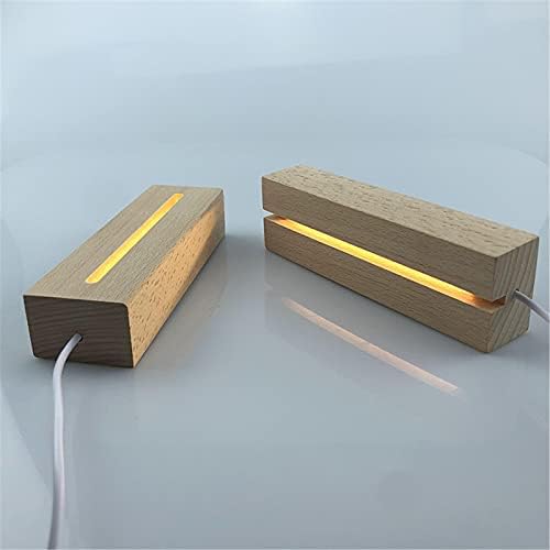 LED Light Display Base Stand with USB Power 2PC