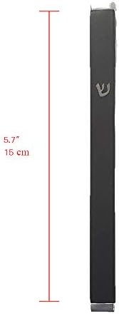 Emanuel Yair Mezuzah Case 47 Inch Black