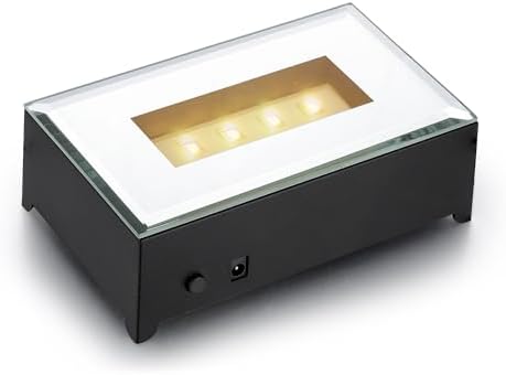 LED Light Base with 9 Models Black KB111