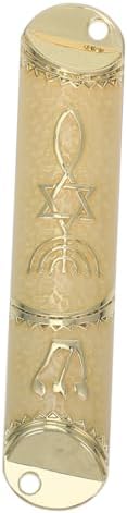 Garneck Metal Mezuzah Scroll for Home Door Decoration