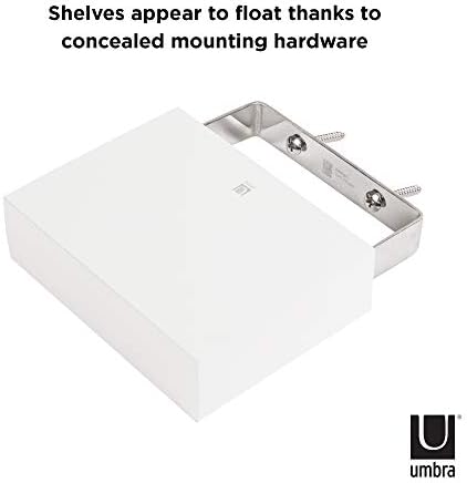 Umbra Showcase Floating Shelves Set of 3 White