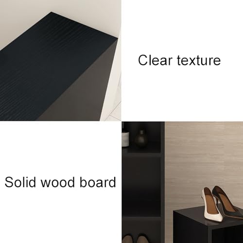 Black Square Wooden Display Pedestal Stand 30x30x90cm
