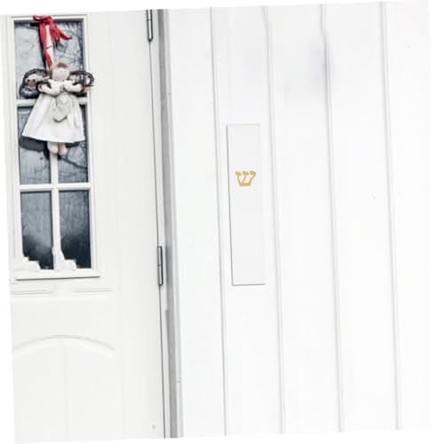 Retro Mezuzah Resin Door Decor for Home Blessings