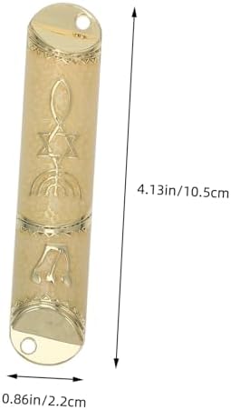 Classic Metal Mezuzah Door Blessing Decor