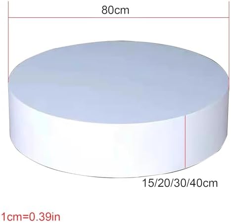 Round Display Pedestal Stand for Event Decor