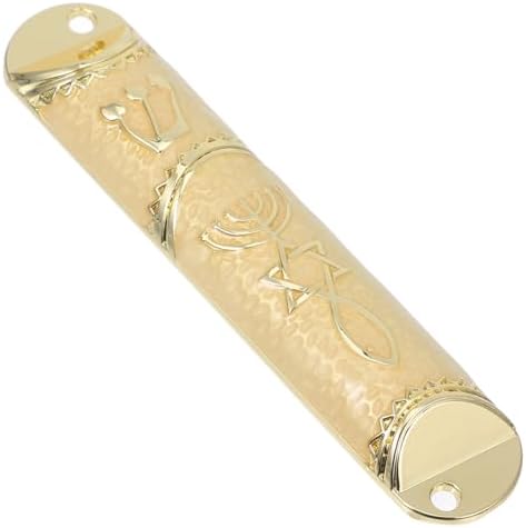 PRETYZOOM Mezuzah with Scroll for Door Religious Decor