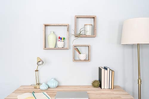 BarnwoodUSA Rustic Shelves Set of 3 Natural Gray