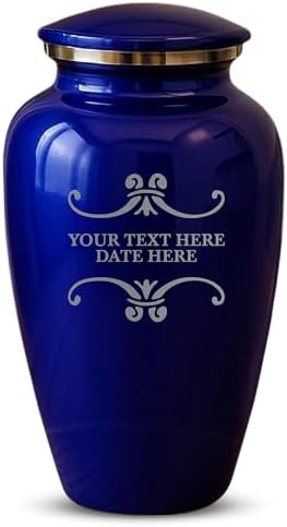 Custom Cremation Urn - Purple Splendore Series