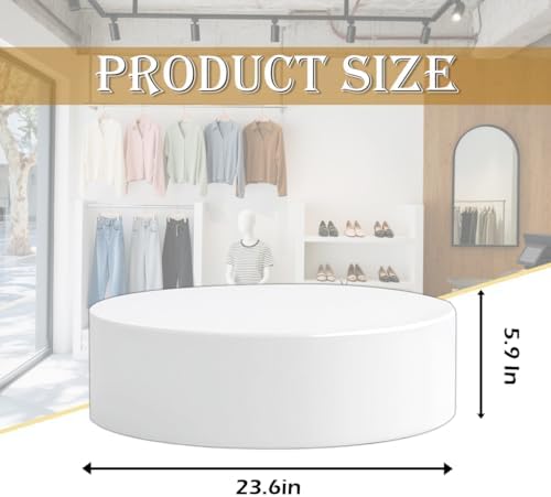 Round Display Pedestal Stands for Wedding Displays and Party Use