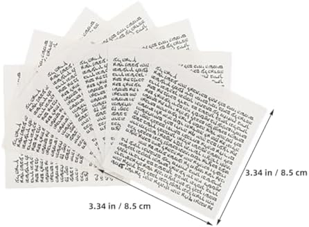 Cabilock 100pcs Mezuzah Door Blessing Decor