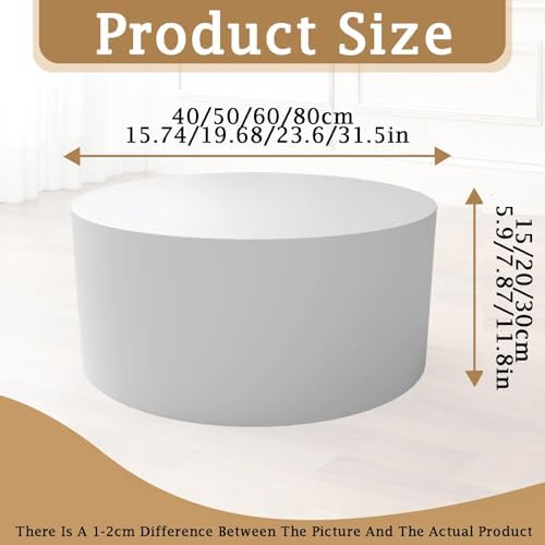 Round Mannequin Display Pedestal Stand for Clothing Store