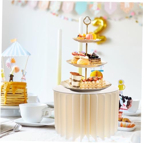 Folding Cardboard Vase Stand for Engagement Party Decor