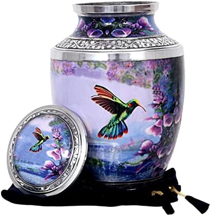 HLC Adult Hummingbird Urn for Ashes - 200 lbs