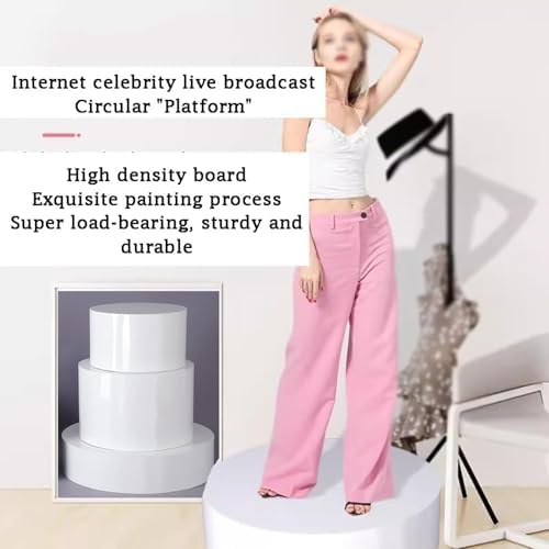 Round Display Pedestal Stand for Home Store