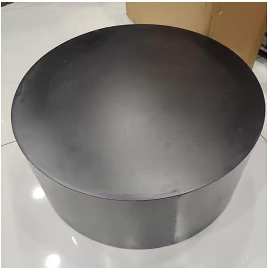 Round Display Pedestal Stand for Events Black Plinth Base 158x118in