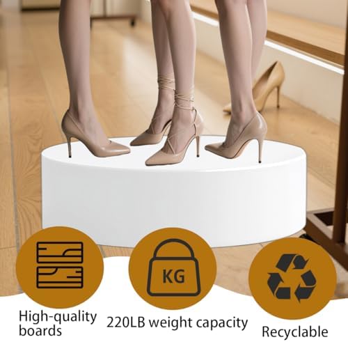 Round Display Pedestal Stands for Wedding Displays and Party Use