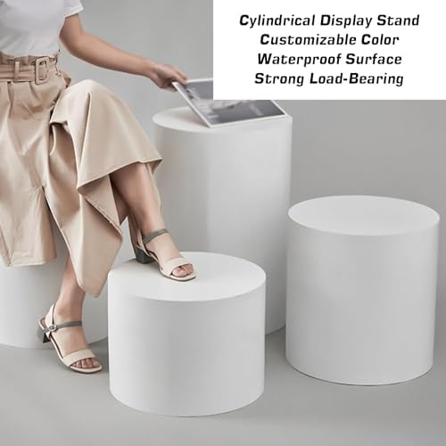 Round Display Pedestal Stand for Mannequin Photography Props 440 Lb Loading