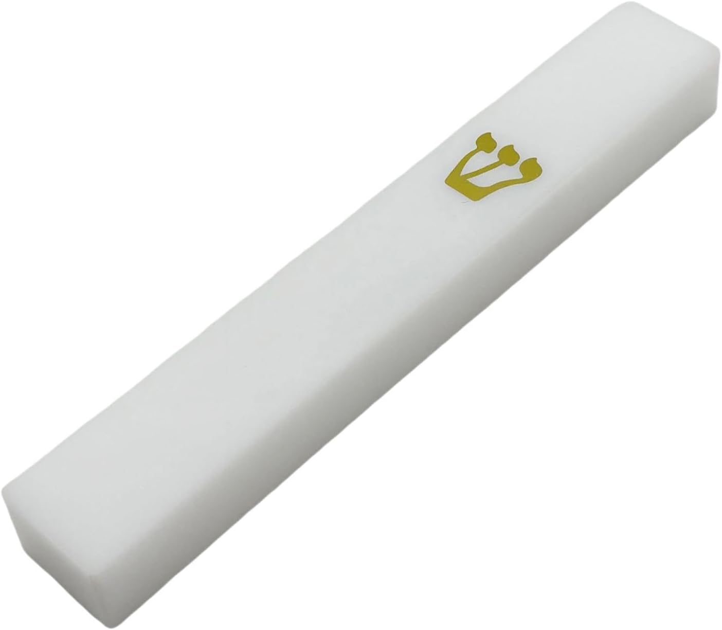 Acrylic Mezuzah Cover for Home Decoration White