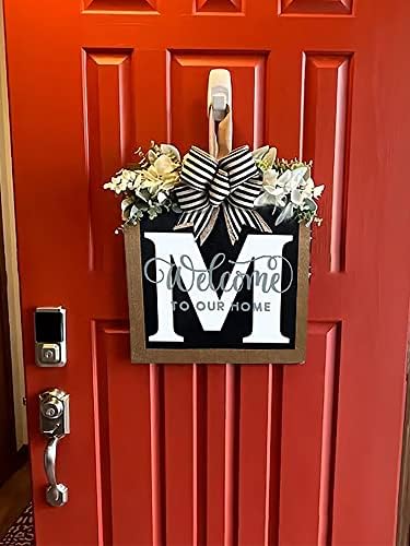Personalized Initial Wreath for Front Door
