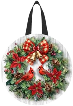 Briarwood Lane Winter Door Hanger Cardinal Wreath 16x16
