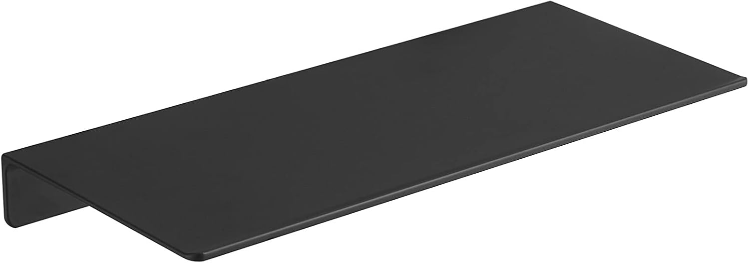 JOOM Metal Floating Shelf 12 Black for Wall Storage
