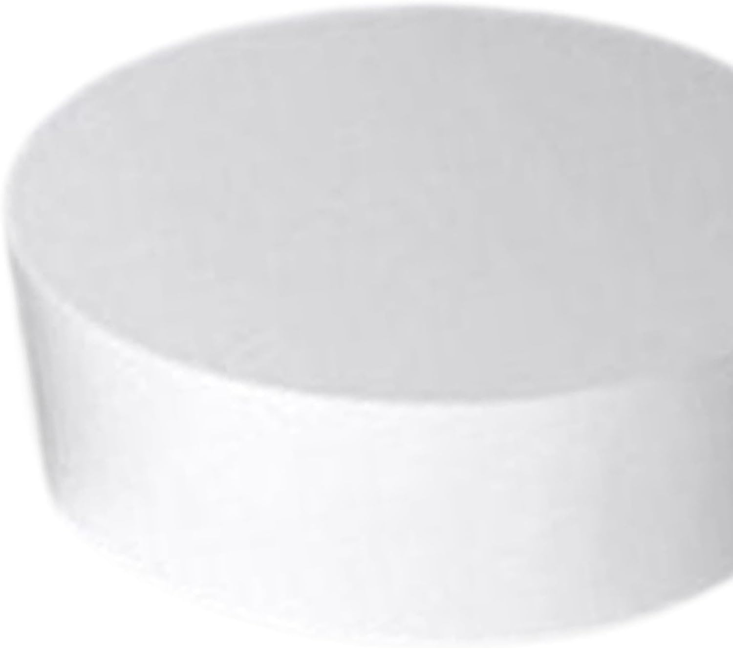 White Cylinder Pedestal Stand for Bridal Shop Display