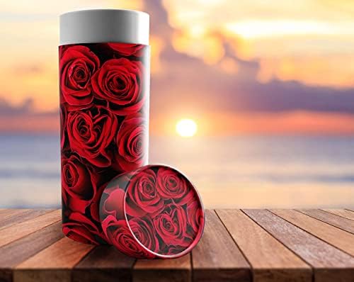 Crimson Rose Scattering Tubes for Human Ashes