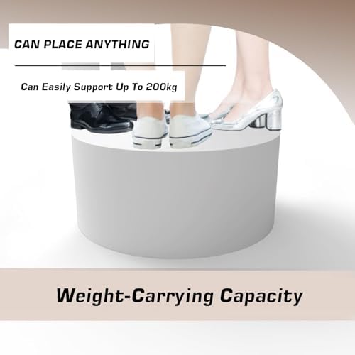 Round Display Pedestal Stand for Mannequin Photography Props 440 Lb Loading