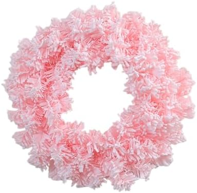 Light Pink Fir Artificial Christmas Wreath