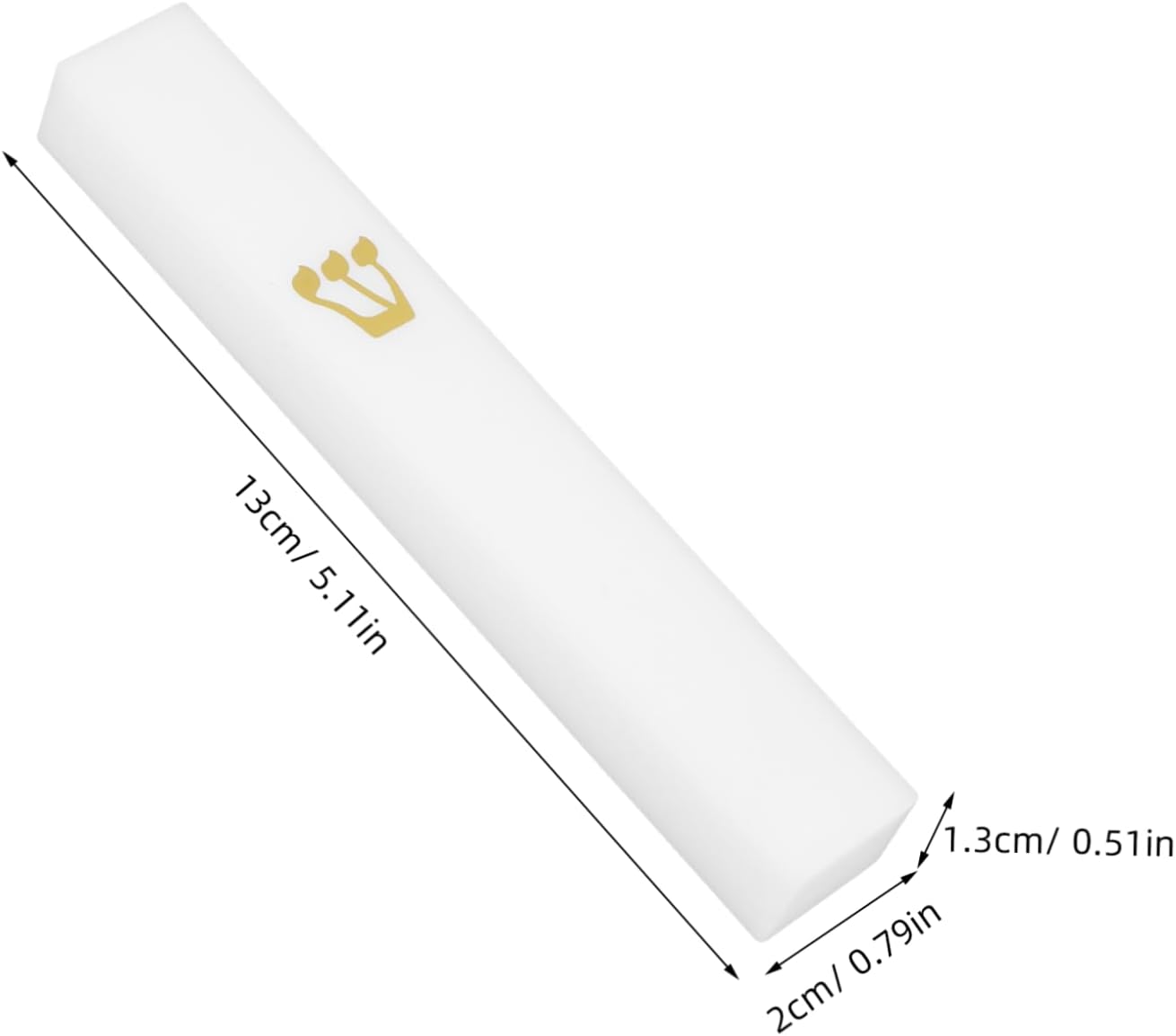 Catholic Prayer Mezuzah Door Scroll Religious Decor Easy Setup