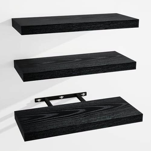 Invisible Bracket Floating Shelves for Wall
